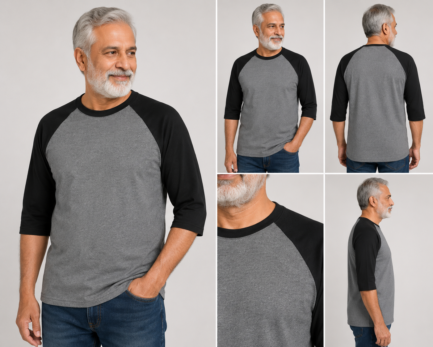 Unisex Oversized Raglan
