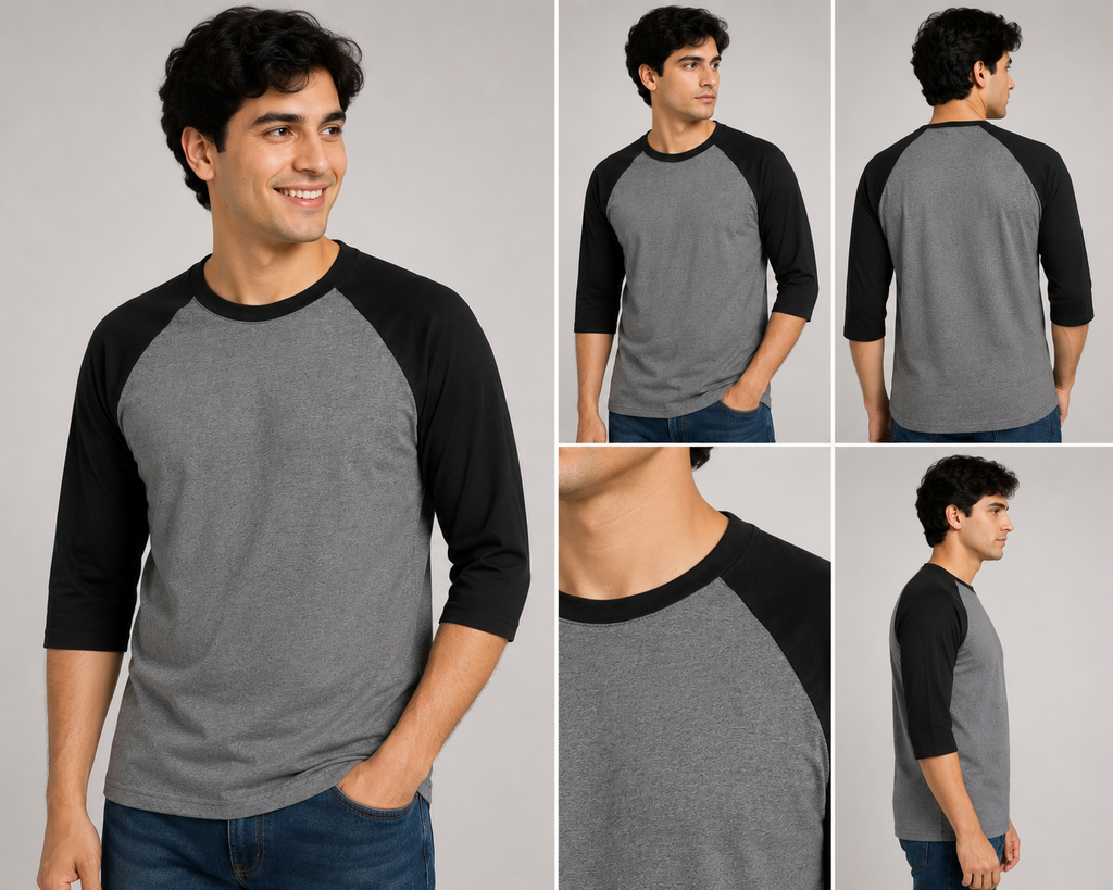 Unisex Oversized Raglan